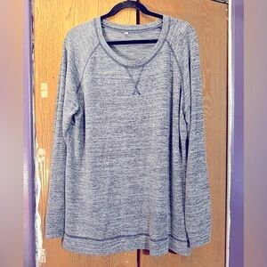 Blue Women's light weight sweat shirt